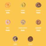 Menu Dream donuts Casablanca